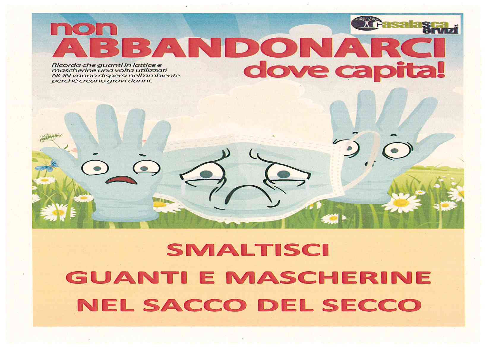 #coronavirus - "non ABBANDONARCI dove capita!" 