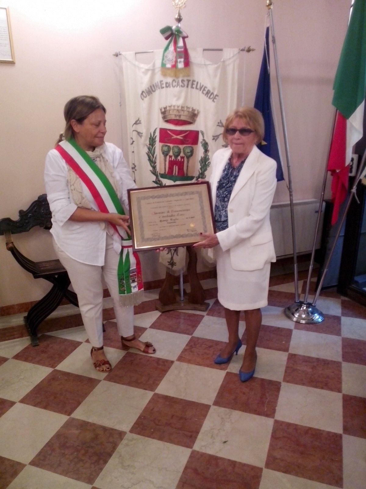 Ringraziamento Sig.ra Camozzi